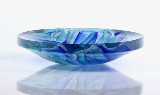 Aqua Arte – Handmade glass plate