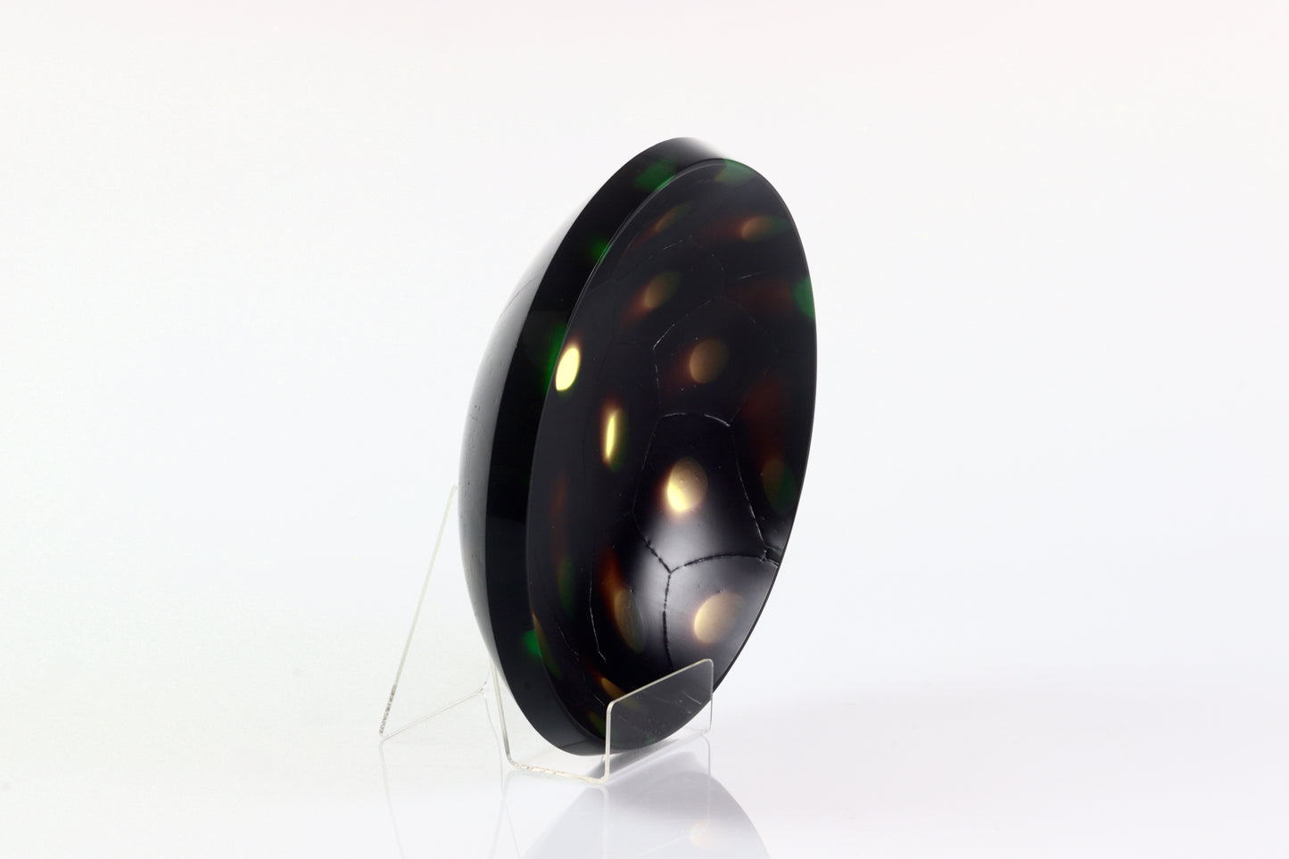 Umbra Glow - Hand-fused glass plate